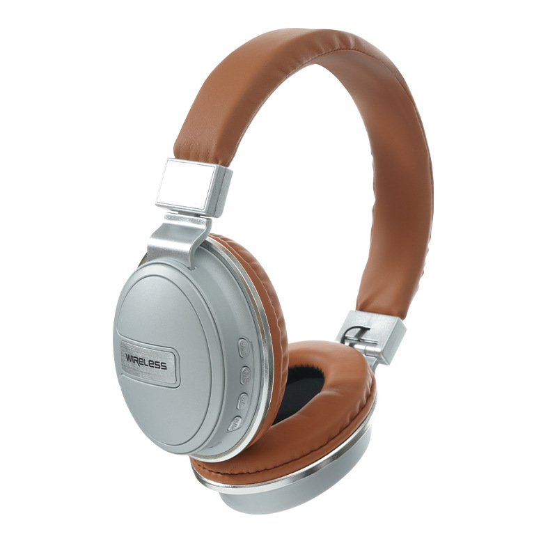跨境新品0LX-560头戴式无线蓝牙复古蓝牙耳机插卡音乐耳机MUSIC