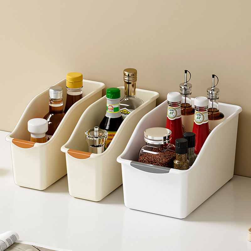 Japanese Multifunctional Desktop Storage Box Kitchen Living Room Cabinets Corner Drawer Organizer Box Diagonal Storage Basket