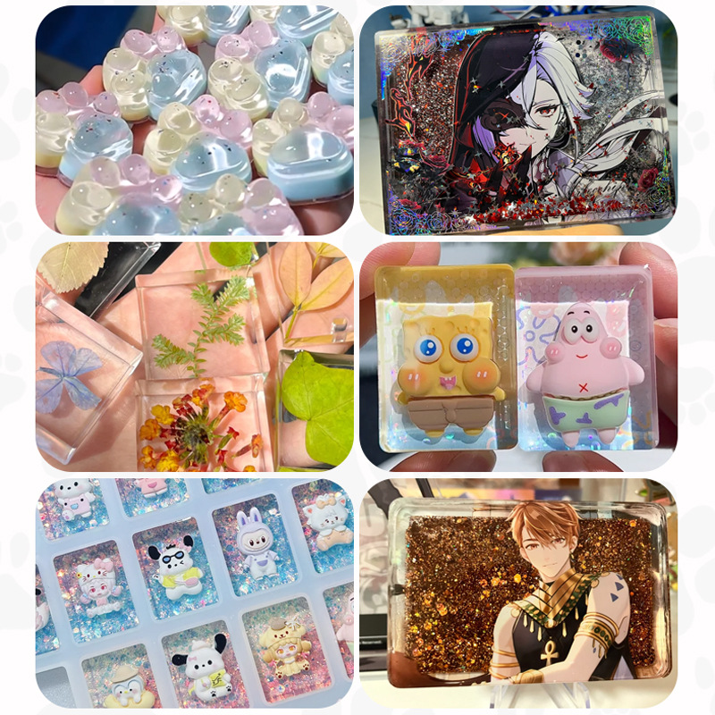 diy uv glue, crystal drop glue, high transparency plastic, glass, metal, seamless bonding, shadowless glue, electronic uv glue Specification image