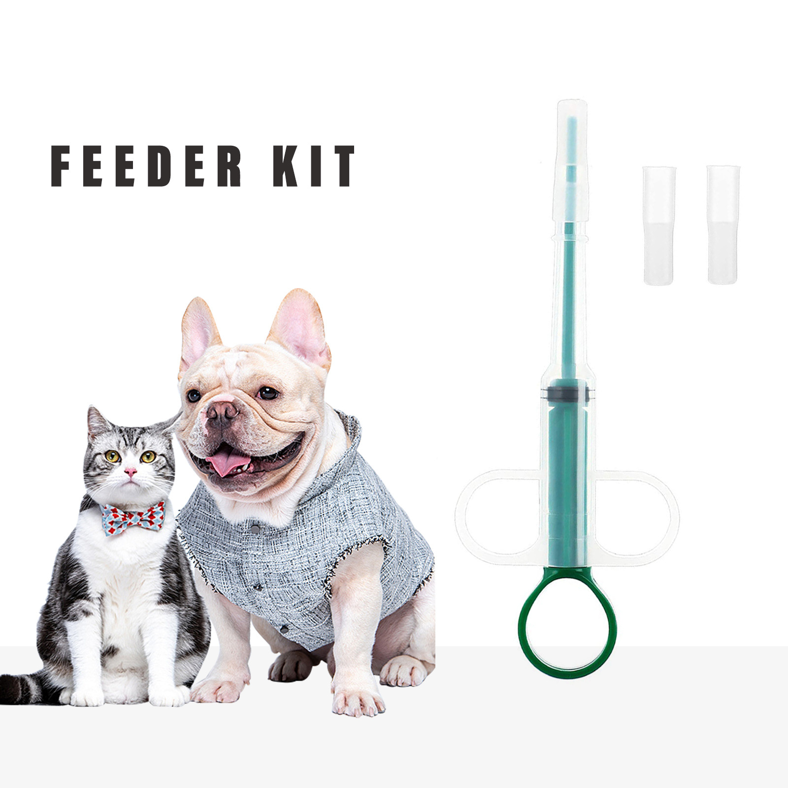 Pet Medicine Feeder Deworming Supplies Can Hold Pills Cats And Dogs General Pet Needle Press Pet Supplies Wholesale details Picture