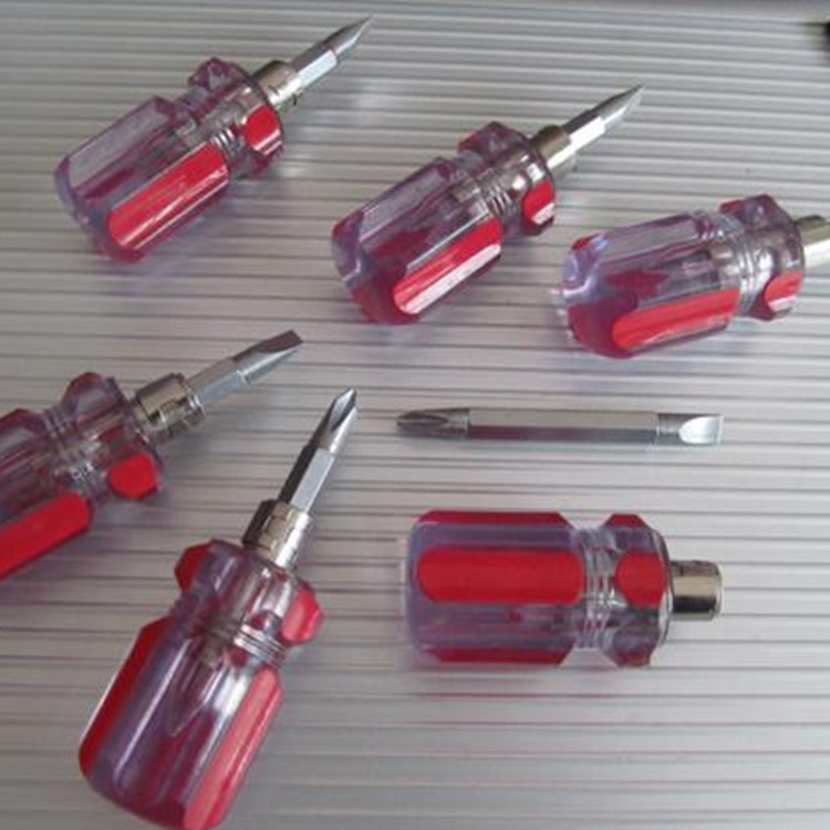 Magnetic dual-purpose crystal radish head screwdriver, double-head screwdriver, flat-head cross small radish screwdriver Application Scenario