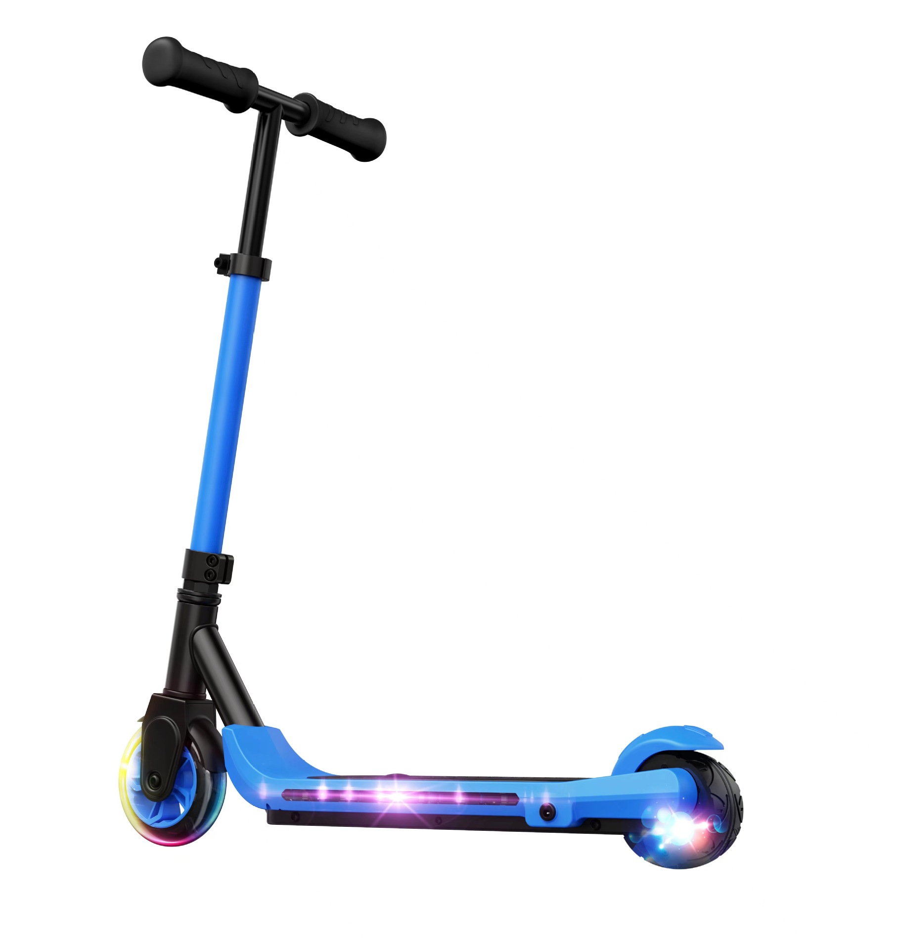Children's Electric Scooter Two-Wheel Electric Scooter Lithium Battery Electric Assisted Scooter Rechargeable Scooter