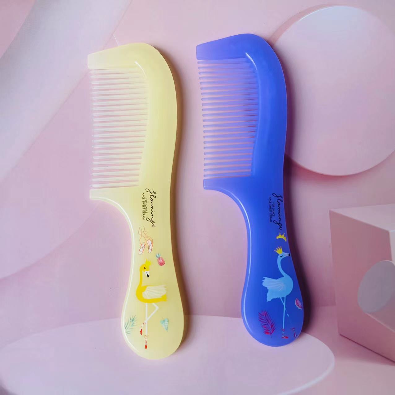 【 Zone 3-11 】1052-01 Comb 20/ Pack, 800 cases, 1052-01 Cartoon Comb, Hairdressing Comb, Household Women's Anti-static Close-toothed Comb, Styling Comb, 1 yuan supply details Picture