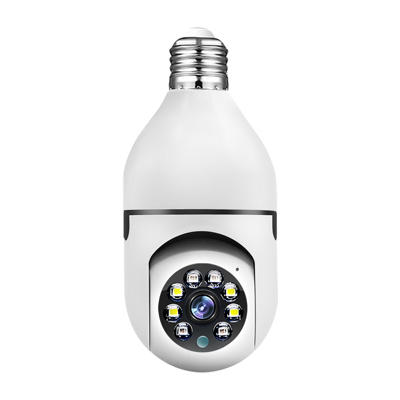 E27灯泡头款外贸热销360监控摄像头无线wifi 智能摄像机跨境专供详情图5