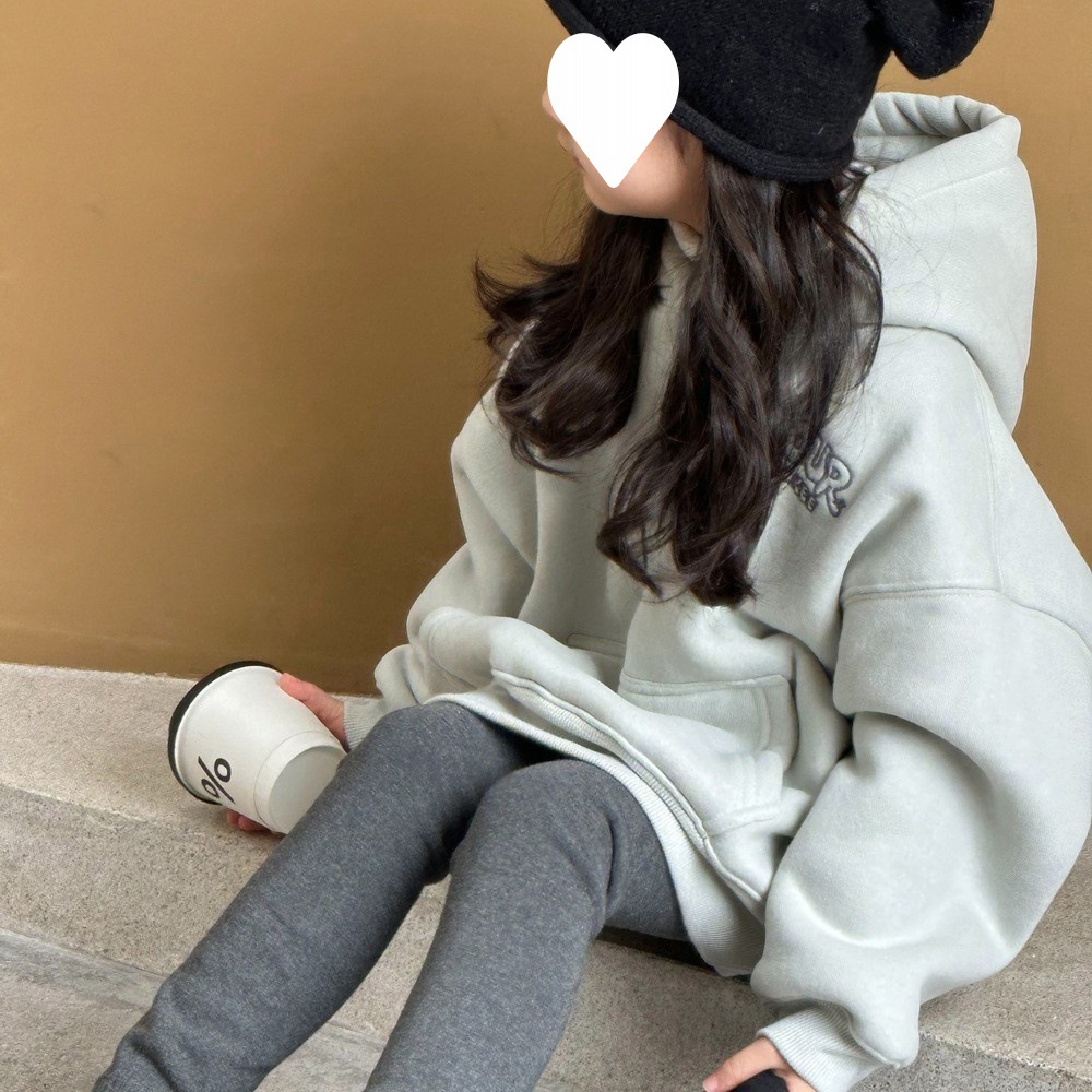 Girls' fleece hoodie 2024 new autumn and winter thickened large and medium children's loose hooded top winter children's coat trend Application Scenario