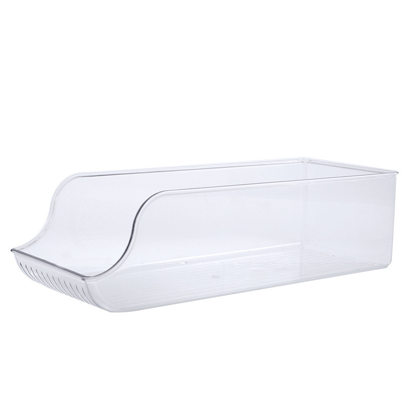 Can Beverage Storage Easy Access Transparent Visible Refrigerator Storage Box Kitchen Condiment Jar Storage Pet Ice Specification drawing