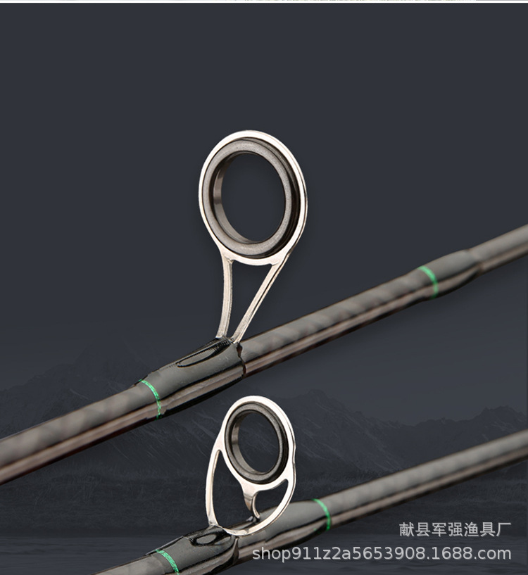 碳素路亚杆远投路亚竿泛用竿超硬套装高感度远投竿鱼竿超轻直柄详情5