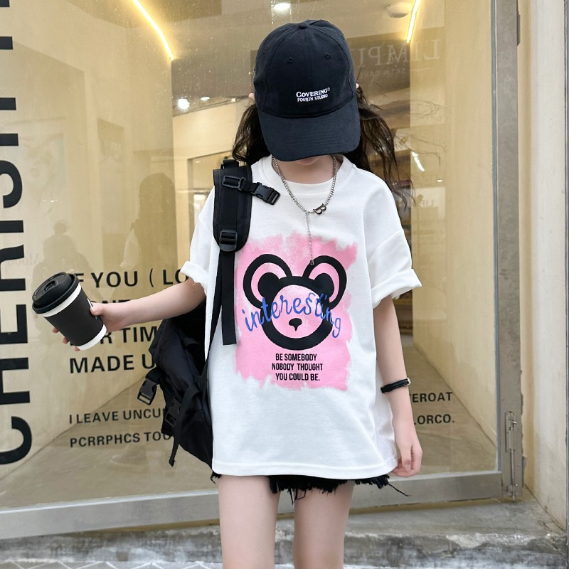 童装男童短袖韩版/童装半袖/纯棉短袖/童装女童短袖韩版/儿童衣服产品图