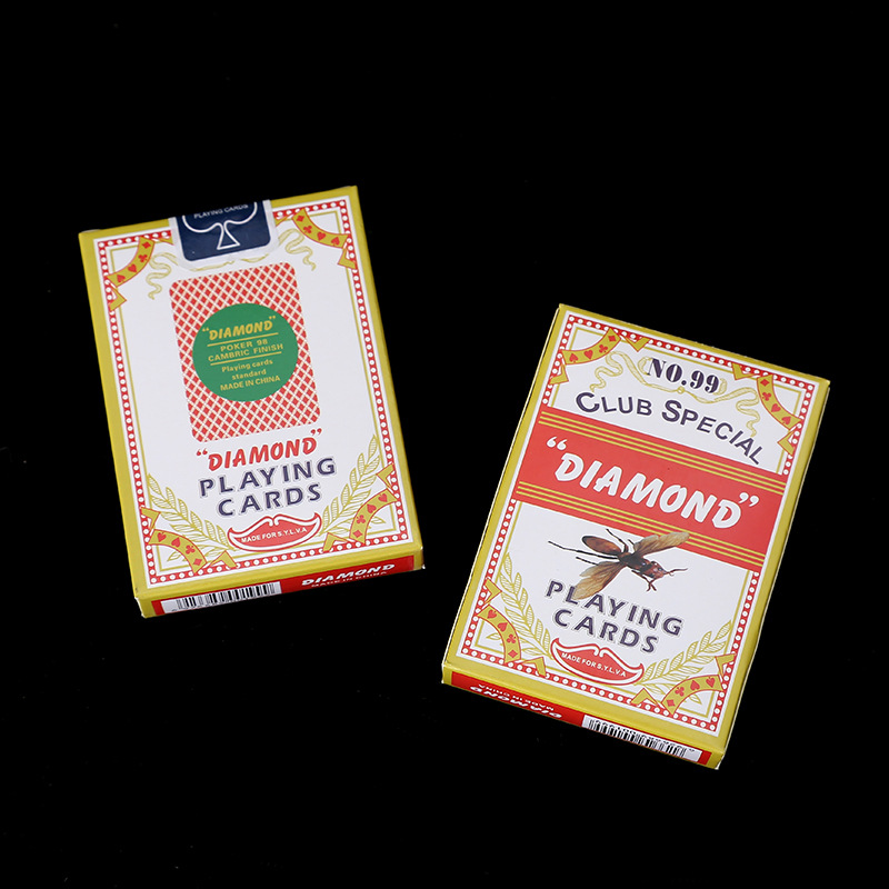 Customized playing cards, foreign trade playing cards, African playing card manufacturer, playing cards, customer LOGO, customized playing cards, Nigeria Specification drawing