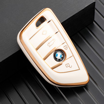 金边汽车钥匙包 适用于宝锋钥匙壳新款 5系TPU软胶钥匙套批发
