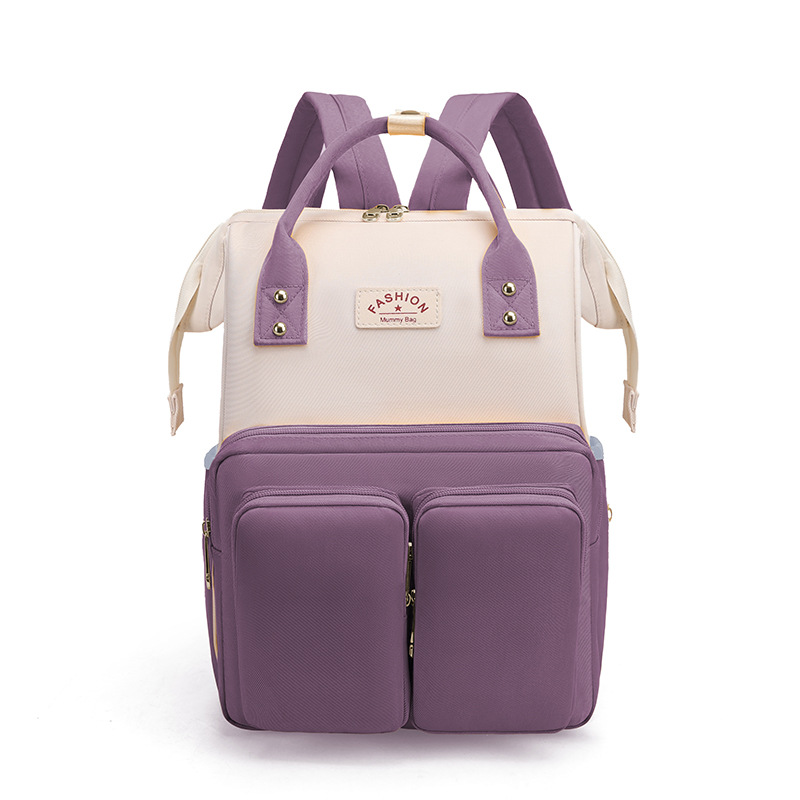 Mommy Bag Multi-Functional Mother And Baby Bag Portable Multi-Purpose Large Capacity Waterproof Mother And Baby Travel Waiting Bag Item Picture