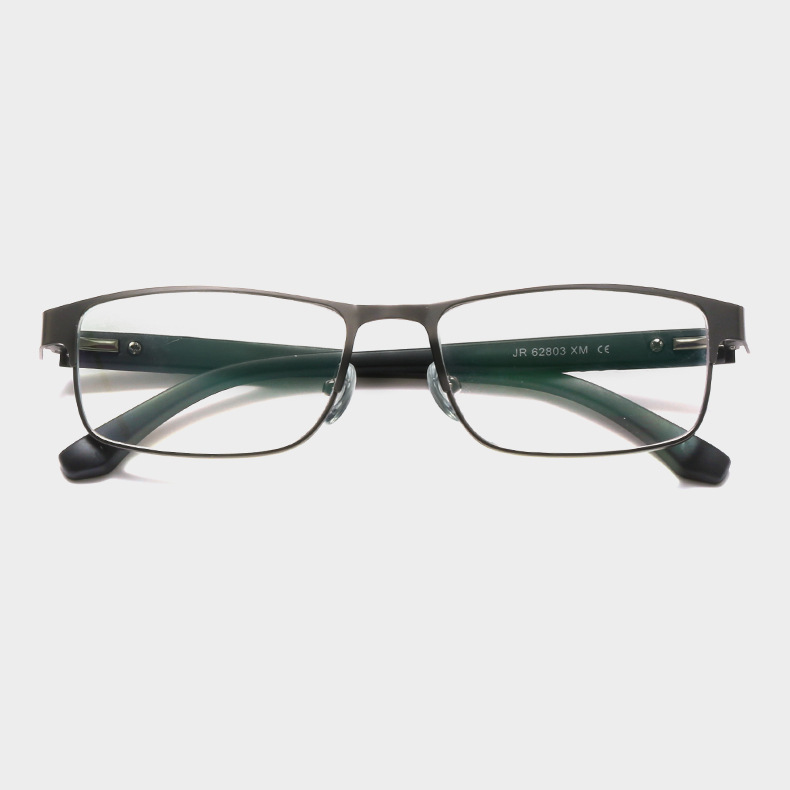 New stylish men's glasses for the elderly, fashionable reading glasses for the elderly, metal-framed light glasses details Picture