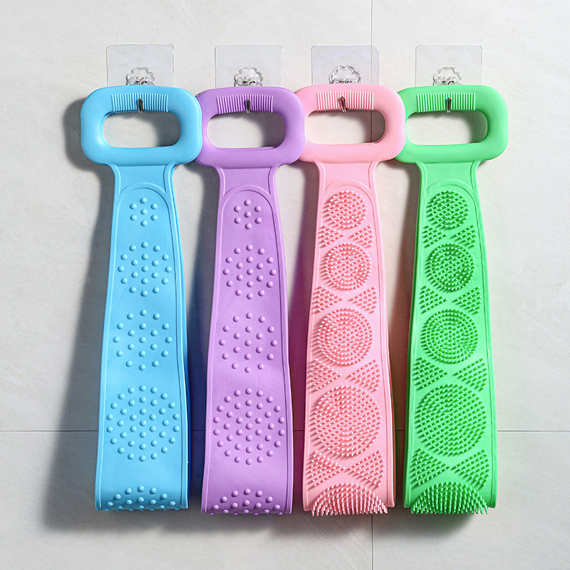 Household silicone bath cleanser for men and women Specification drawing
