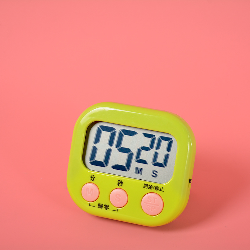 儿童学生款专用便携可视时间管理电子秒表计时器厨房定时器提醒器详情图3