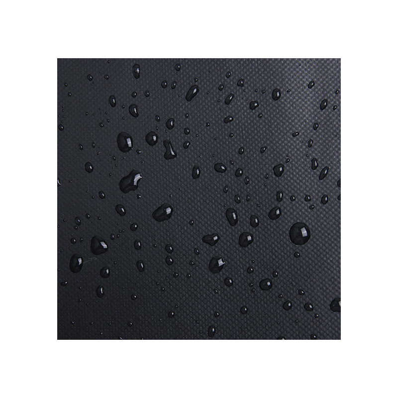 Black Large Stock 600D Plain Pvc Oxford Cloth 3*4 Polyester Waterproof Fabric Bag Tent Fabric Application Scenario
