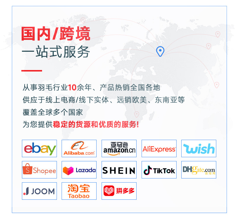 马卡龙彩色小羽毛小飘鹅毛婚礼节日活动舞台装饰礼盒填充材料批发详情4