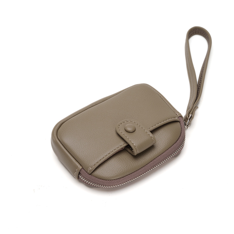 Ladies' Long Clutch 2024 New Mini Elegant Wrist Bag, Multi-Functional Coin Purse, Ring Key Bag Specification drawing