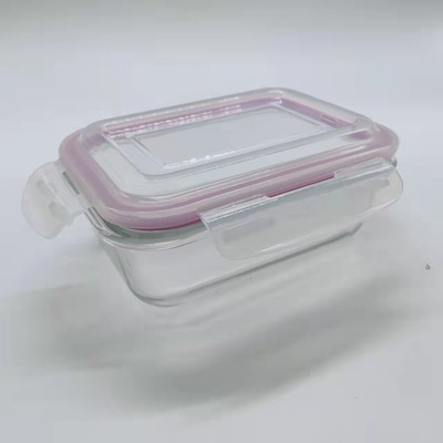 微波炉加热玻璃饭盒 冰箱保鲜碗带盖密封盒 学生便当盒午餐盒