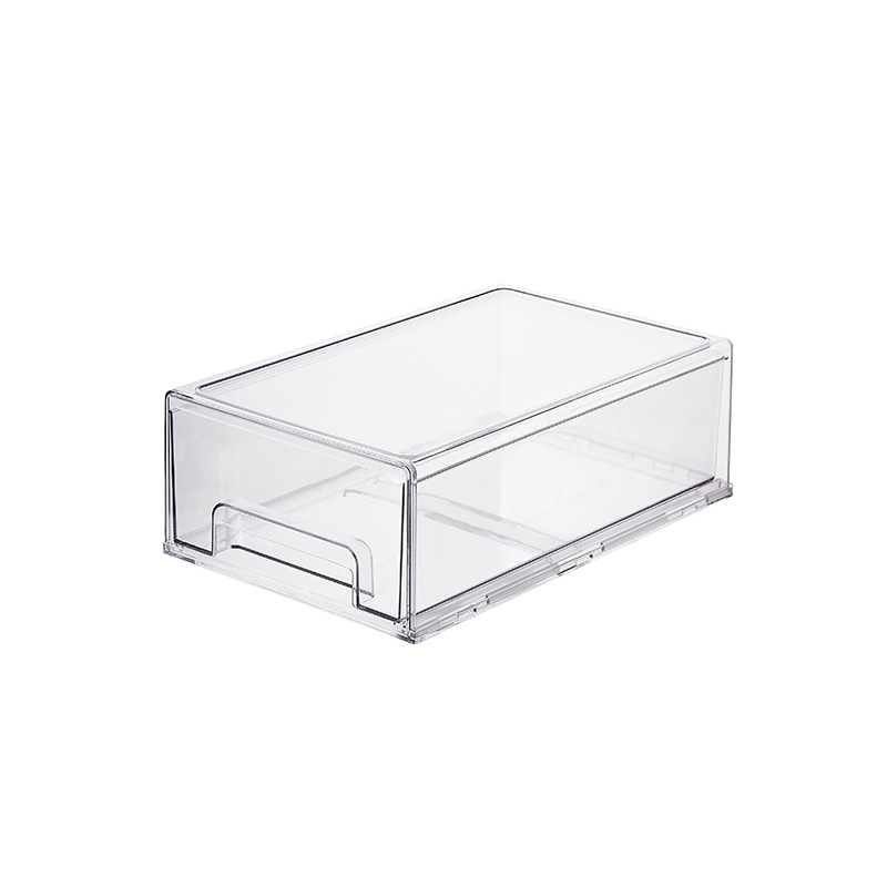 Desktop cosmetic mask storage box, acrylic transparent drawer type, can be stacked with multiple layers of skin care storage and organization box Item Picture