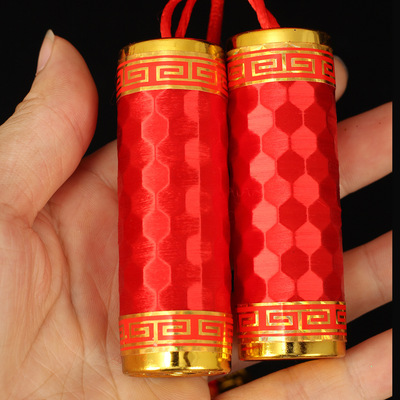 Festive Supplies For The Chinese New Year Fu Word Firecracker Pendant Tassel Fine Chinese Knot Silk String Firecracker Pendant Manufacturers Wholesale details Picture