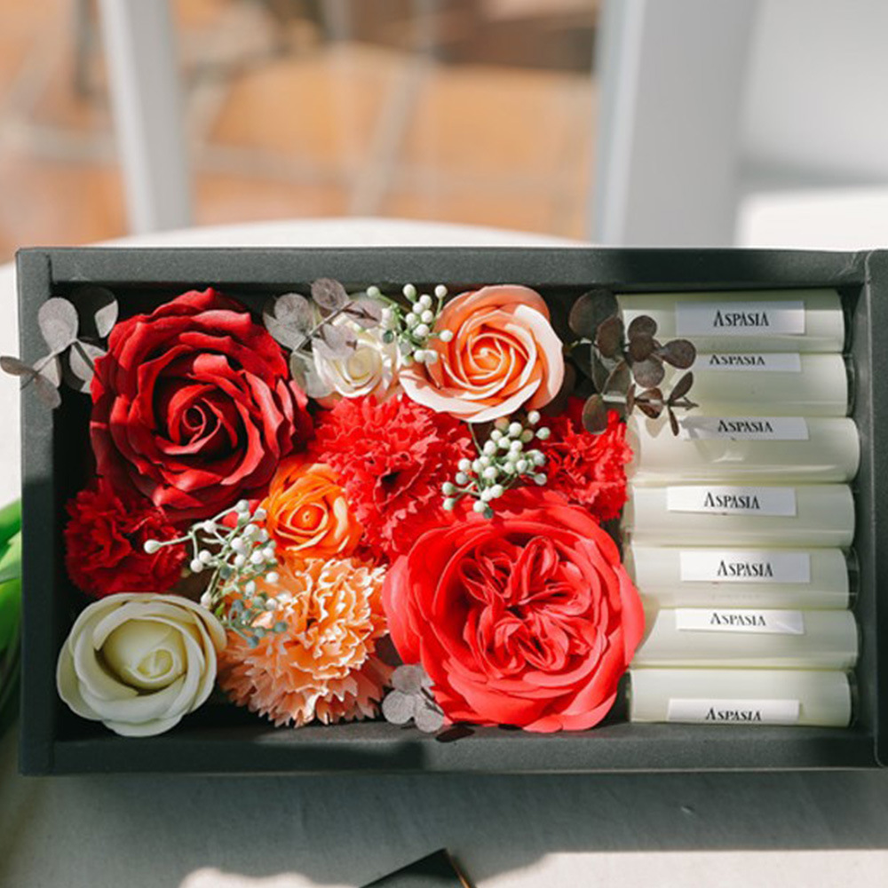 New Soap Flower Immortal Flower Gift Box To Send Mother Teachers Day Mother's Day Rose Wholesale Gift Items With Hand Gift
