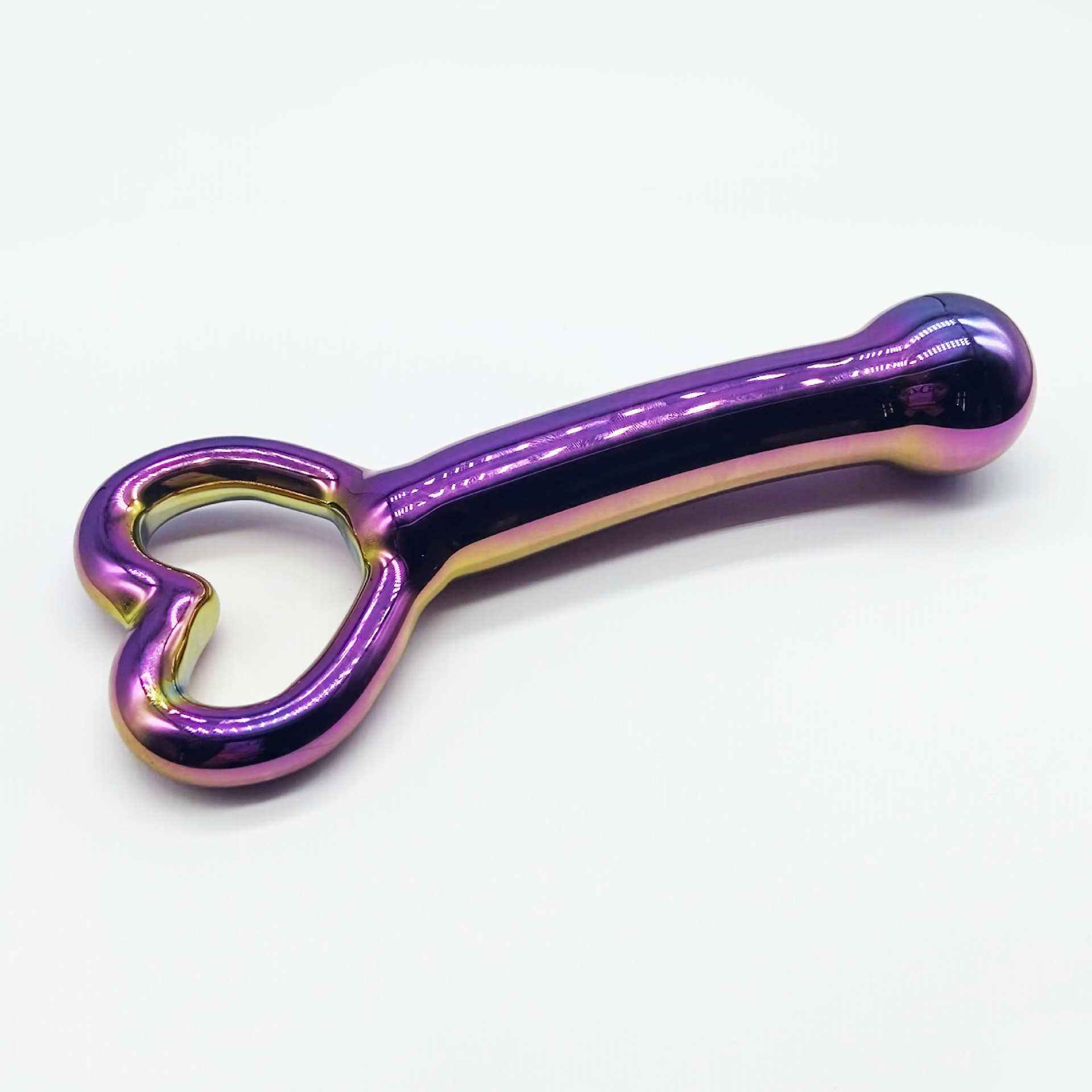 Sex toys stimulate couple flirting with glass gold-plated masturbation sticks and simulated anal plugs Specification drawing
