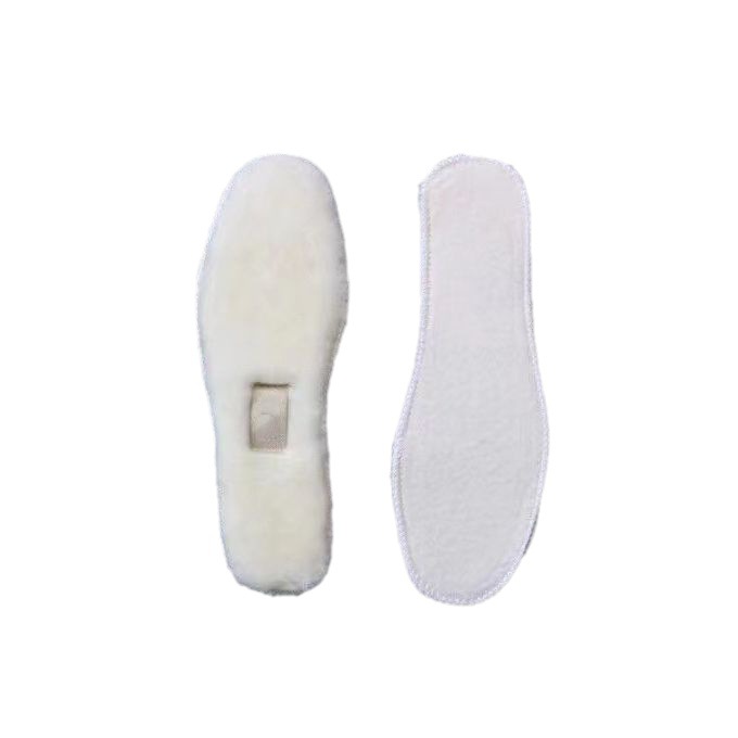 Henan Province Sangpo sheep fur integrated insoles, thickened and fleece, warm couple men's and women's wool insoles Item Picture