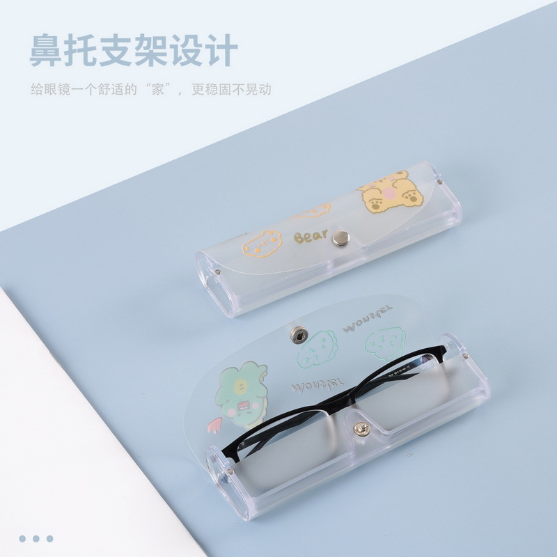卡通动物透明/眼镜盒/近视眼镜盒细节图