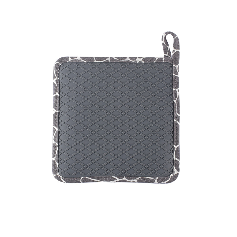 Deer silicone placemat silicone cotton pad insulated placemat thickened placemat silicone pot cushion coaster Specification drawing