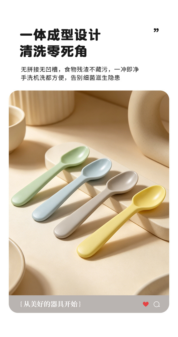 Plastic knife, fork and spoon sets, household eco-friendly forks, dessert spoons, fruit forks, steak knives, creative and simple tableware wholesale pic 8