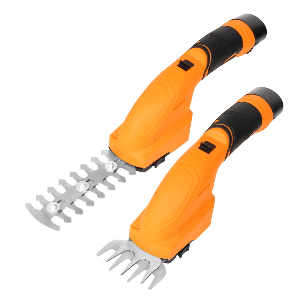Lithium battery tea tree pruning machine, lawn mowing gardening wonder, mini fence machine, home garden greening lawn mower Item Picture