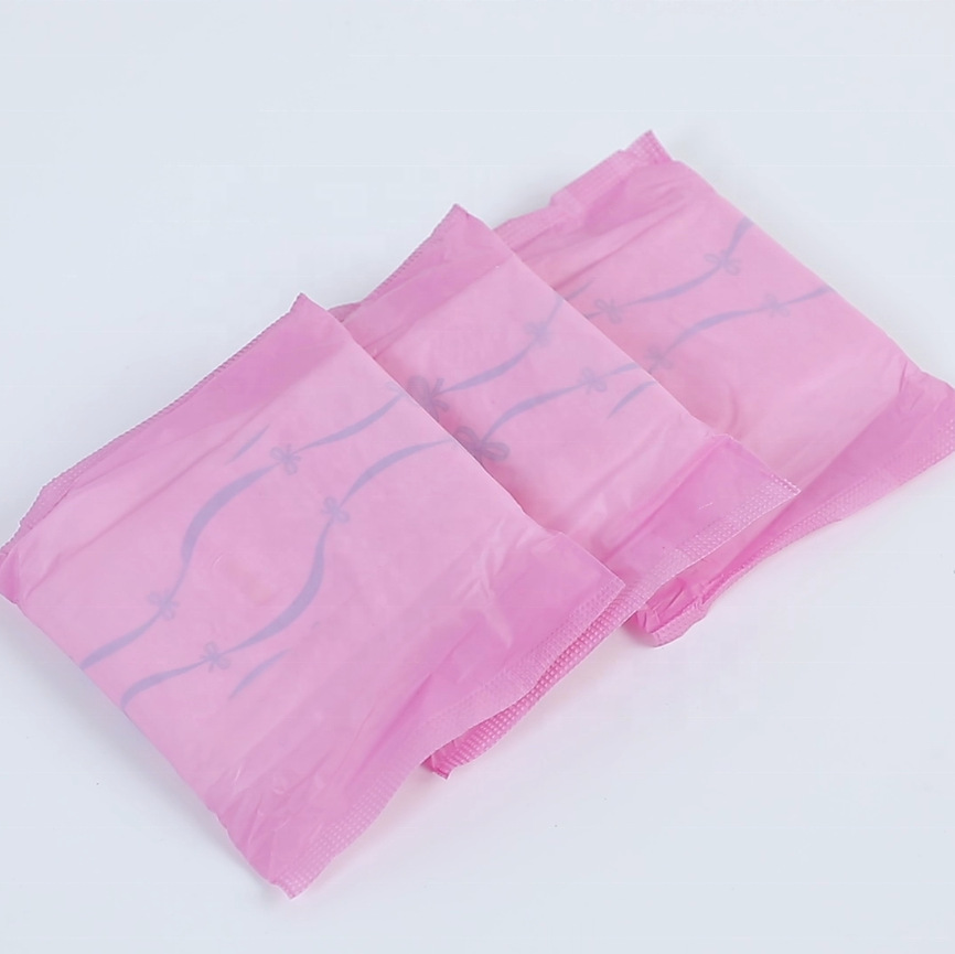 290 Night With Sanitary Napkins Printing Blue Thickening Factory Wholesale Disposable Women's Sanitary Napkins Exported To Sudan Iraq Specification drawing