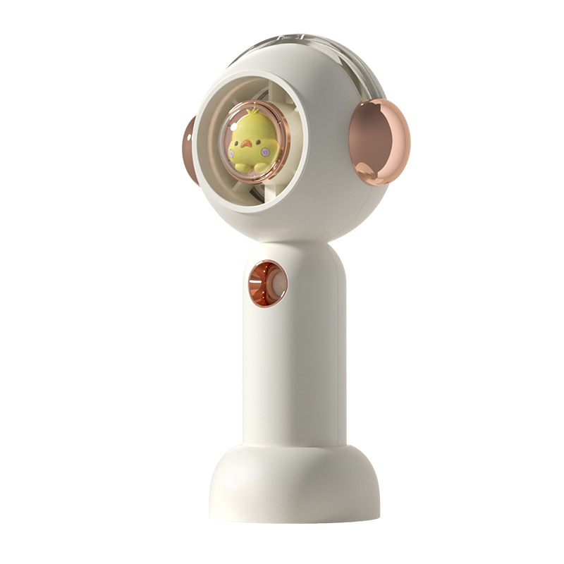2024 Water Refill Handheld Usb Fan Spray Cooling Fan Portable Mini Student Cartoon Cute E-Gift Item Picture