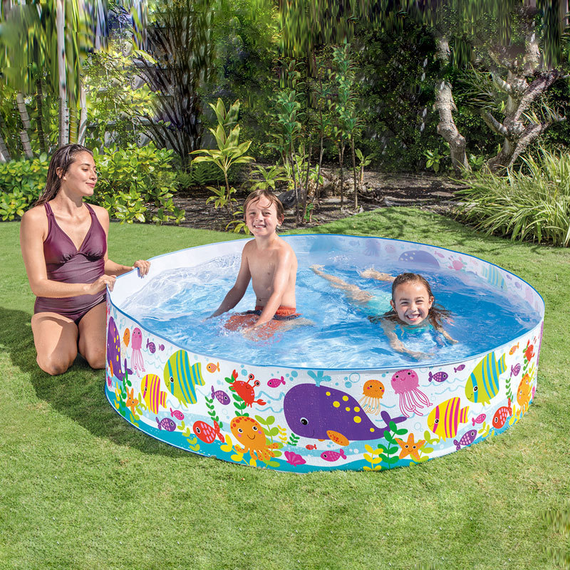 Intex56452 Ocean Park Hard Plastic Pool Non-Inflatable Pool Family Swimming Pool Non-Inflatable Children's Pool