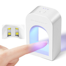 Mini nail door light treatment machine for small quick drying nail polish glue baking light dryer lighting home factory