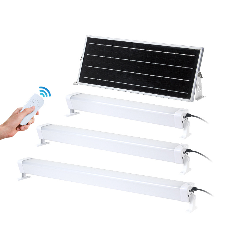Alltop Solar Lamp Outdoor Aisle Led Three Anti-Light Outdoor Lighting Lamps Separate Induction Three Anti-Light Tube Item Picture