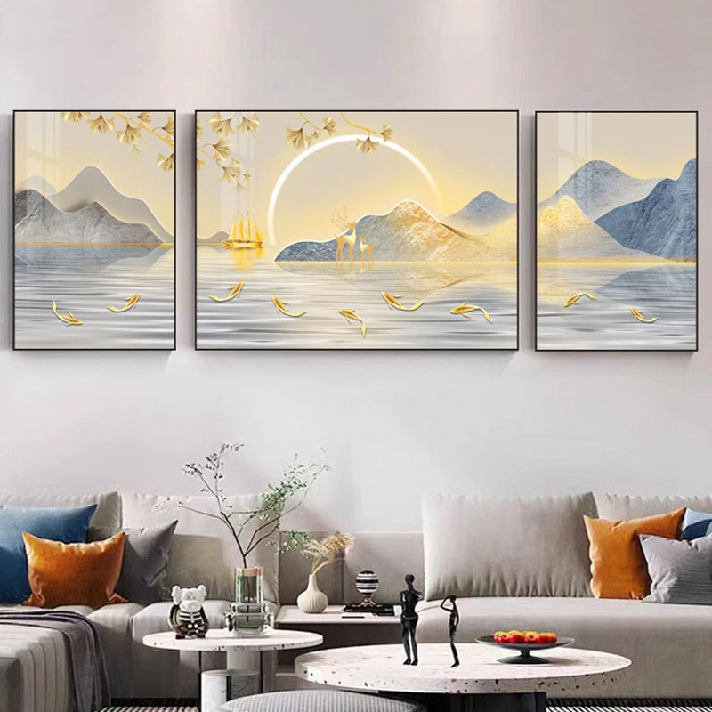 油画/油画2/大象油画/油画打印/自粘画细节图