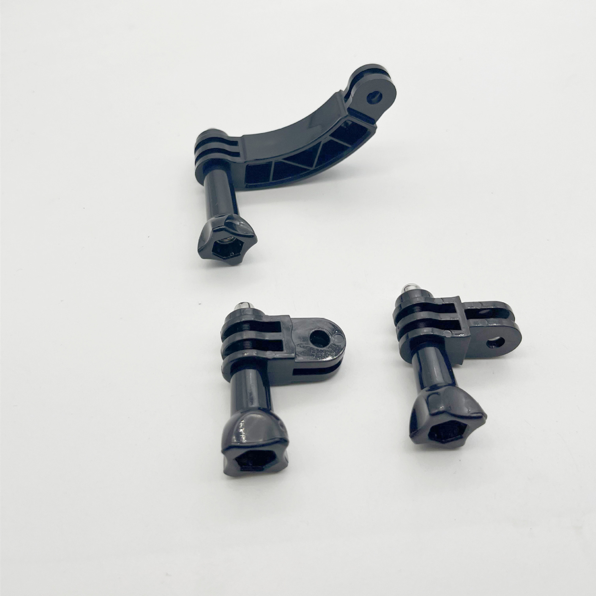 GoPro action camera accessories: short curved rod, neck extension rod, shooting extended arm, camera helmet stand pic 44