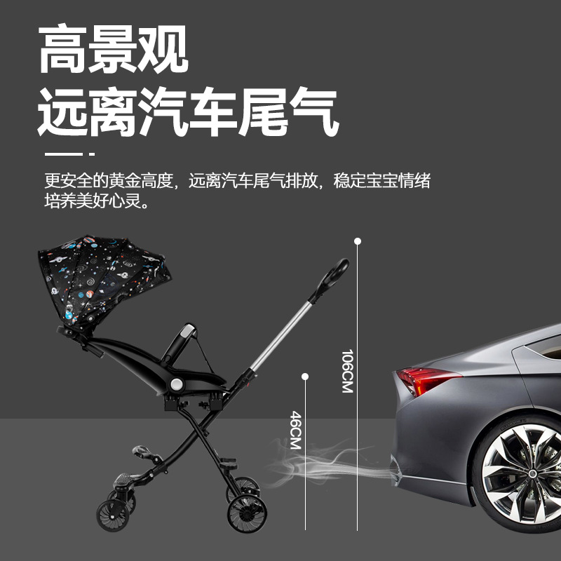 婴儿推车实物图