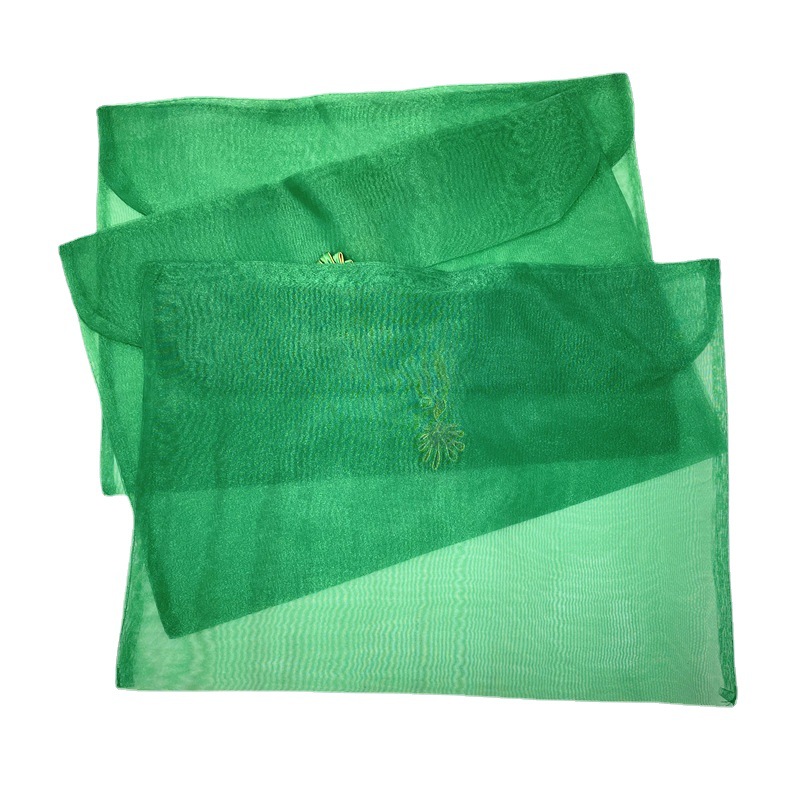 Wholesale Organen Yarn Tray Buckle Yarn Bag Three Yarn Silk Scarf Storage Bag Cheongsam Packaging Snow Gauze Bag Flap Pan Buckle Bag Application Scenario