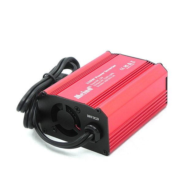 The best-selling meind car inverter 150W DC12VAC110V dual USB5V3.1A correction wave details Picture