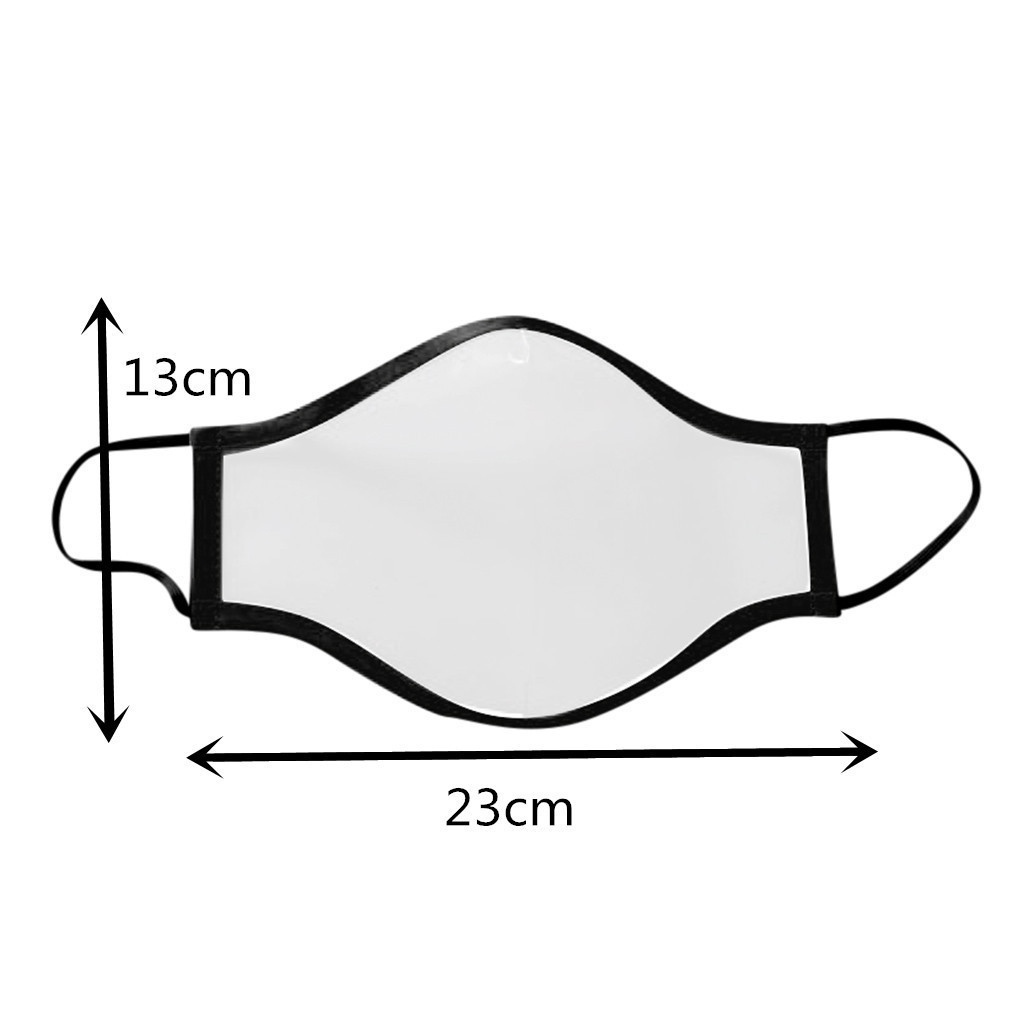 The source manufacturer supplies adult male and female universal lip dust-proof, smog-proof and spit-proof PVC transparent mask Application Scenario