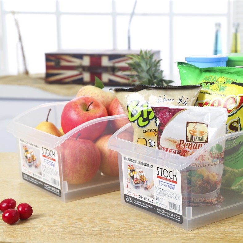 Japanese drawer refrigerator preservation storage box Kitchen food storage and organizing box transparent plastic vegetable storage box Application Scenario