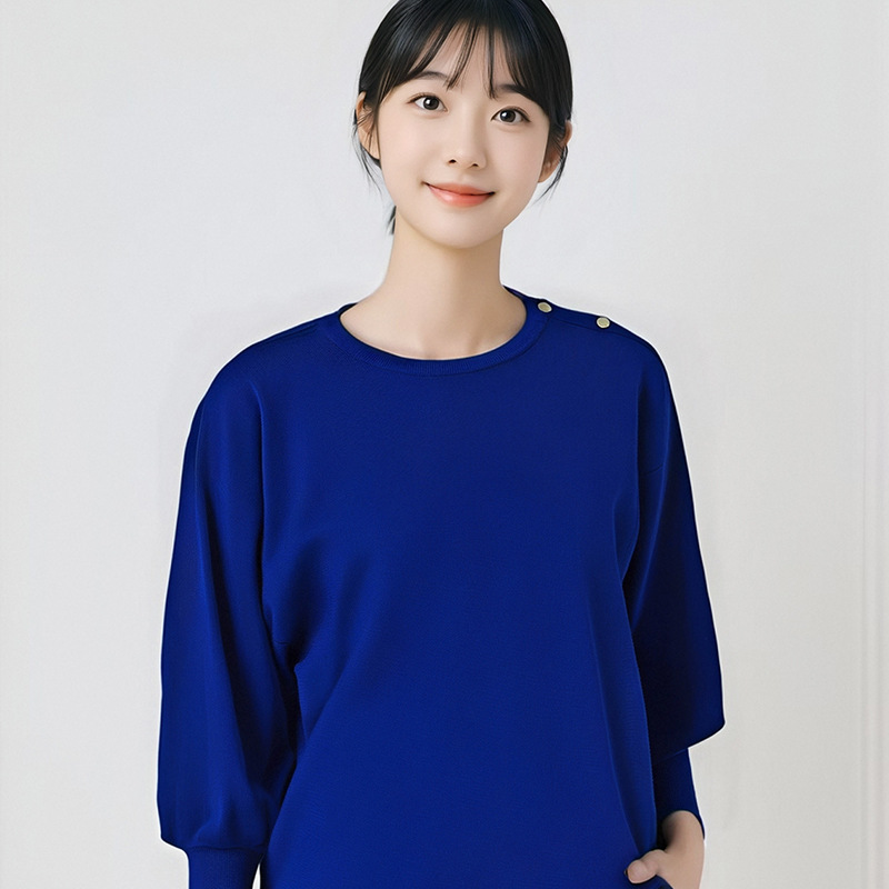 毛衣/毛衣妈妈秋冬款/德开/女装女短袖韩版/毛衫细节图