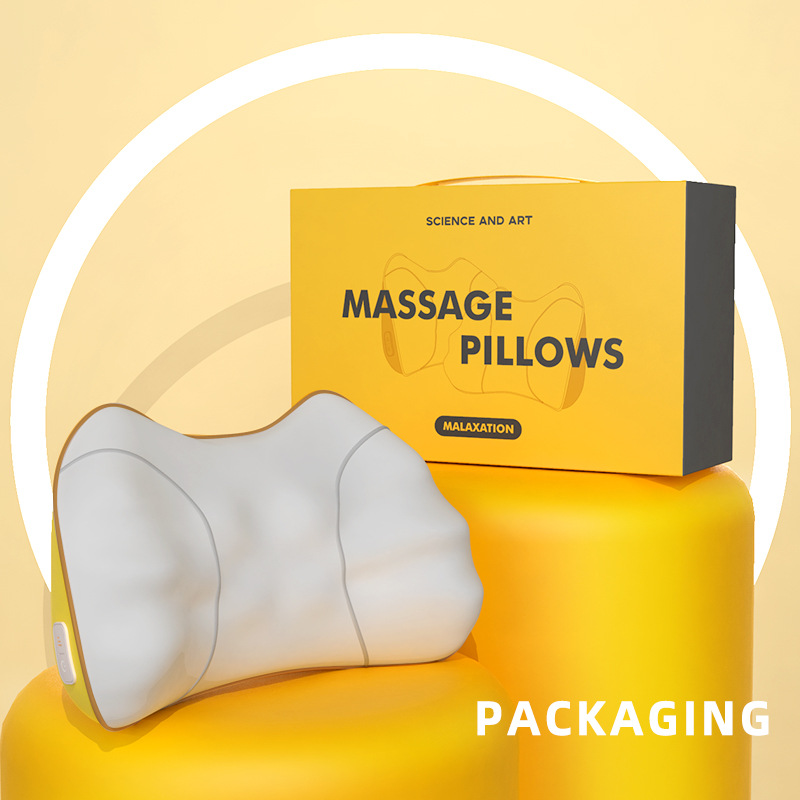 Back of the lumbar massager, car, home, hot compress, lumbar support, neck massage pillow, office kneading cushion Application Scenario