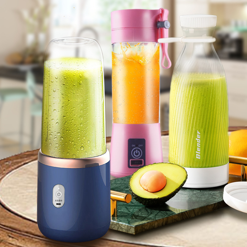Cross-Border New Juicer Portable Charging Small Juice Cup Students Home Multi-Functional Juicer Juicer Cup details Picture