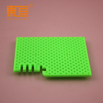 The DWB6570 green gear board simulates the gear board three-step gear one reverse gear one neutral technology building block parts