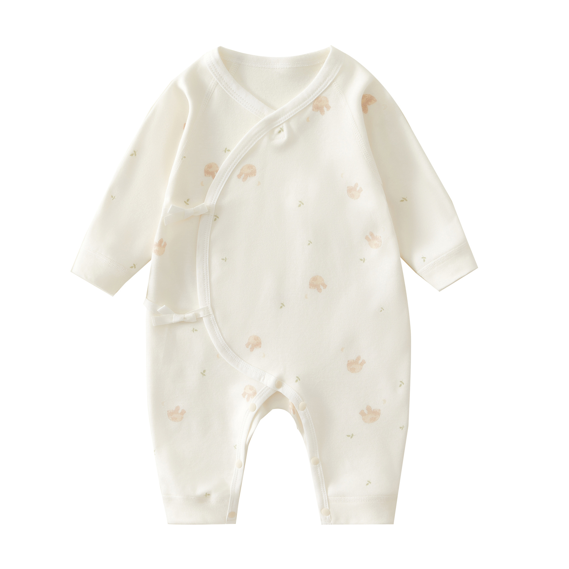 Newborn butterfly dress all-season pure cotton one-piece dress, baby A-class base dress, baby crawling clothes for boys and girls, pajamas trend Item Picture