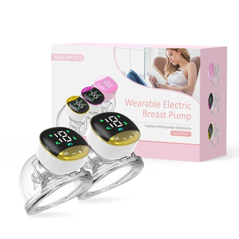breast pump电动全自动免手扶吸奶器家用硅胶集奶器母婴用品跨境产品图