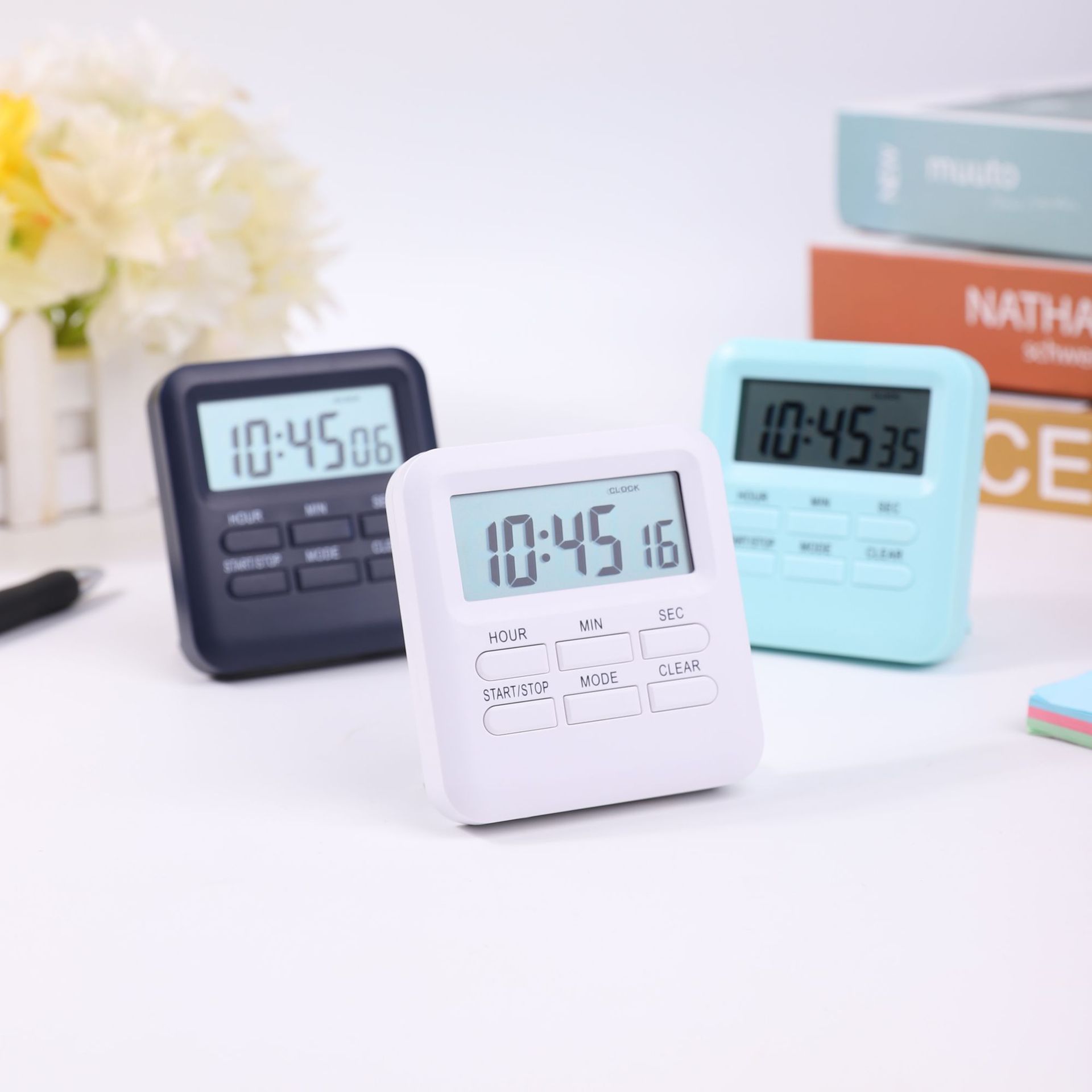 英文计时器定时器厨房计时器可视化计时器烤箱定时器倒计时Timer